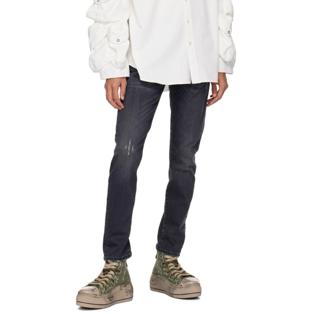 SOLD OUT R13 Black Marble Boy Skinny Jeans - Size 29